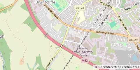 Map of Leeds