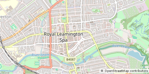 Map of Leamington SPA