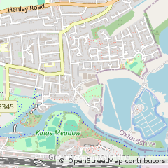 Map of Reading, Berkshire