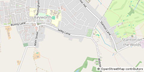 Map of Nottingham