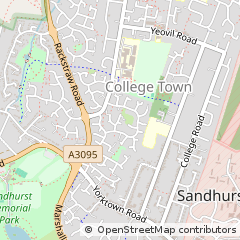 Map of Nottingham, Berkshire