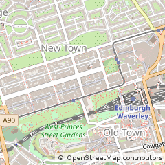 Map of Edinburgh