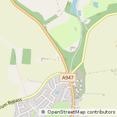Map of Inverurie, Aberdeenshire