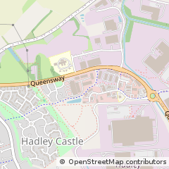 Map of Telford, Shropshire