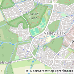 Map of Eastleigh, Hampshire