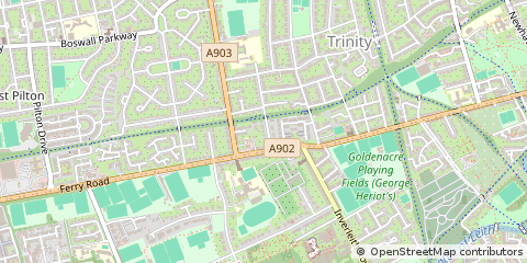 Map of Edinburgh