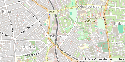 Map of Aberdeen