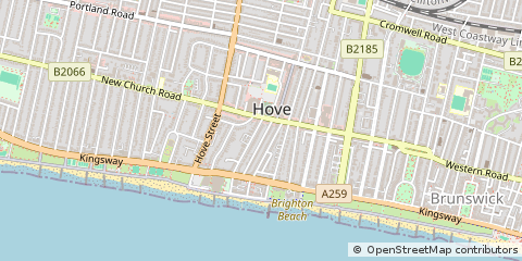 Map of Hove