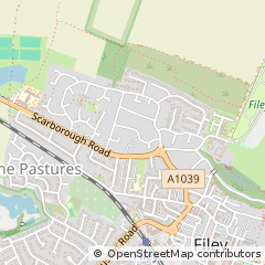 Map of Filey, North Yorkshire