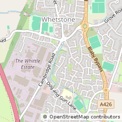 Map of Leicester