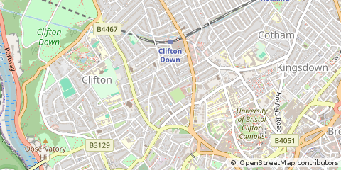 Map of Bristol