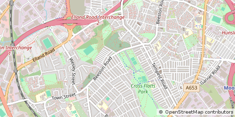 Map of Leeds