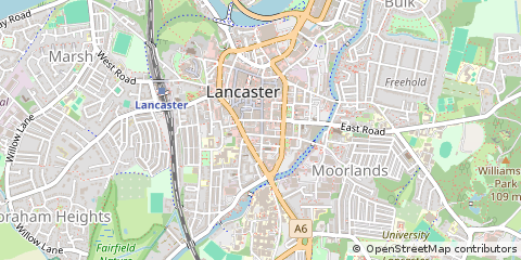 Map of Lancaster