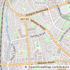 Map of Nottingham