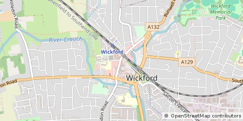 Map of Wickford