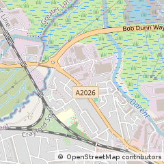 Map of Dartford, Kent