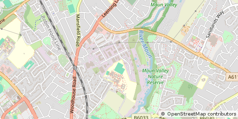 Map of Mansfield