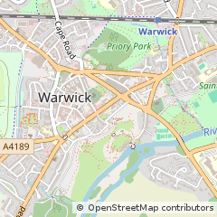 Map of Warwickshire
