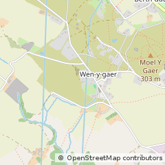 Map of Mold, Flintshire