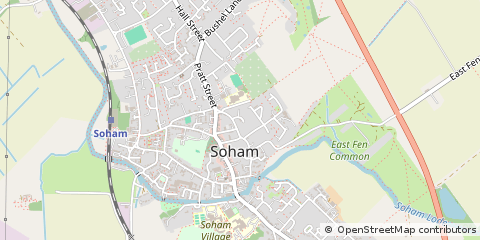 Map of ELY, Cambridgeshire