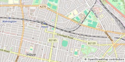 Map of Hove