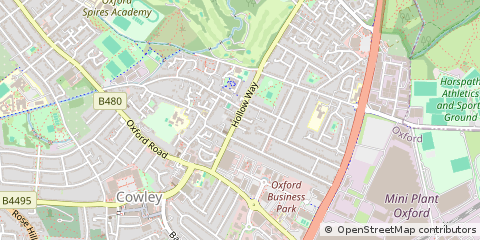 Map of Oxford