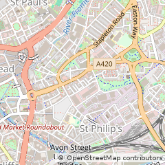 Map of Bristol