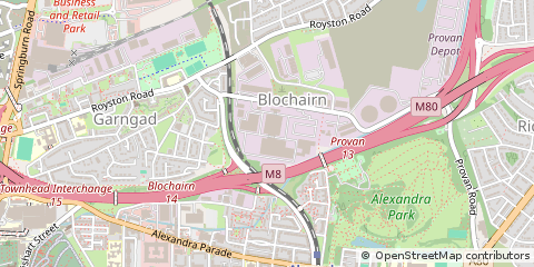 Map of Fruit Market, Glasgow