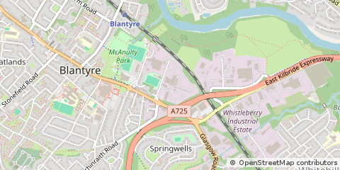 Map of Glasgow