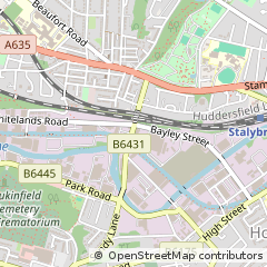 Map of Stalybridge, Manchester