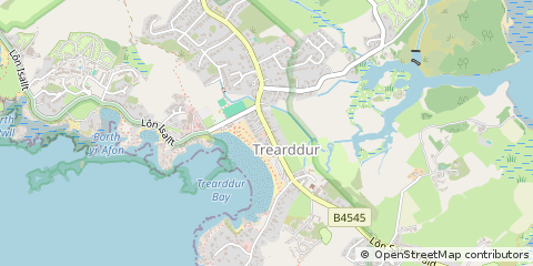 Map of Holyhead