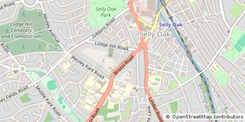 Map of Birmingham