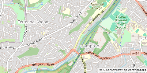 Map of Wolverhampton