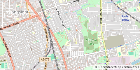 Map of Manchester