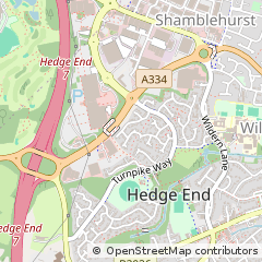 Map of Southampton, Hampshire