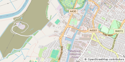 Map of Hempsted, Gloucestershire