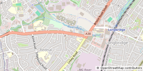Map of Birmingham