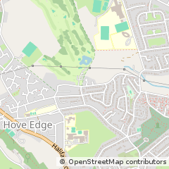 Map of Brighouse, West Yorkshire