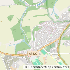 Map of Dartmouth, Devon