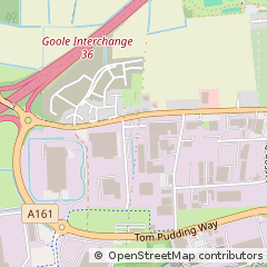 Map of Goole, North Humberside