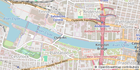 Map of Glasgow