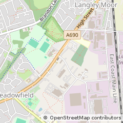 Map of Durham