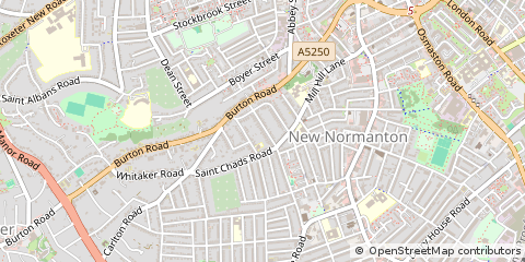 Map of Derby