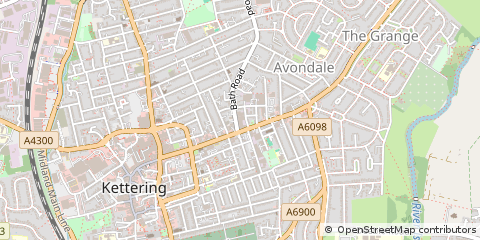 Map of Kettering