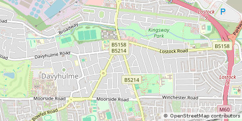 Map of Manchester
