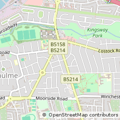 Map of Manchester