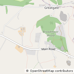 Map of Stoke-on-Trent, Staffs