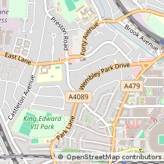 Map of Wembley