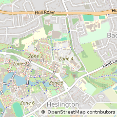 Map of York