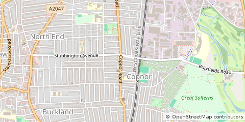 Map of Portsmouth, Hampshire